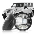 7 inch 10-30V newest led driving lights 40W round car led headlight for 2022